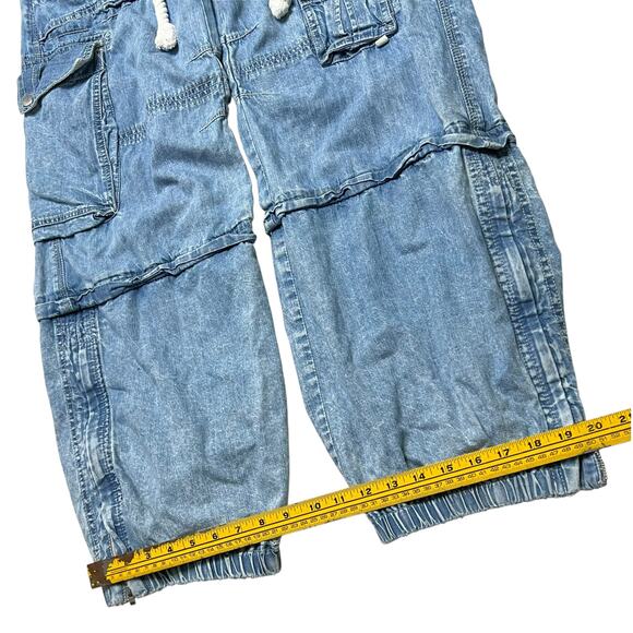 Free People - We the Free South Bay Utility Cargo Pants - Baggy Loose Fit - M - Picture 9 of 11